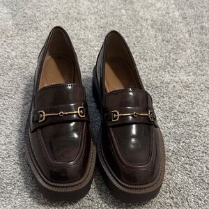 Sam Edelman Dark Brown Loafers